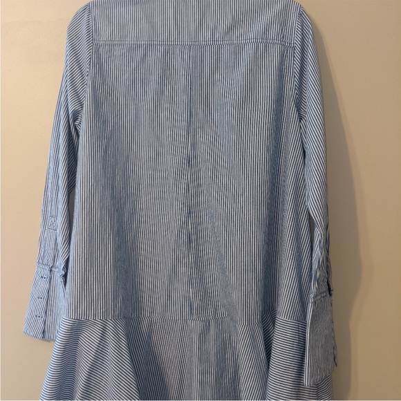 Free People All for You Striped Tunic Mini Shirt Dress - Picture 6 of 8